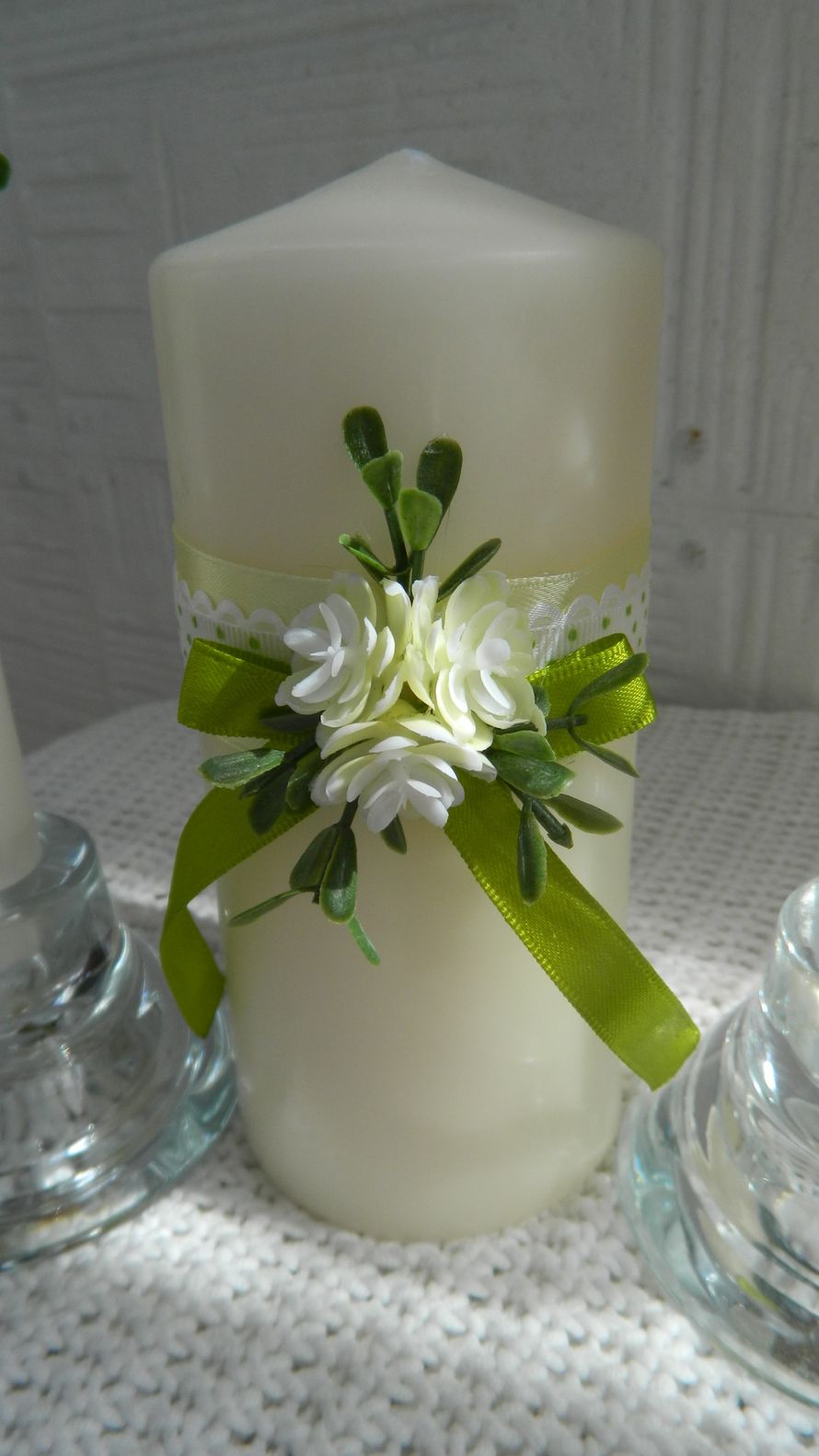 Фото 5693087 в коллекции Свадебный набор в нежно-зеленом цвете - Марина Бородина - аксессуары ручной работы