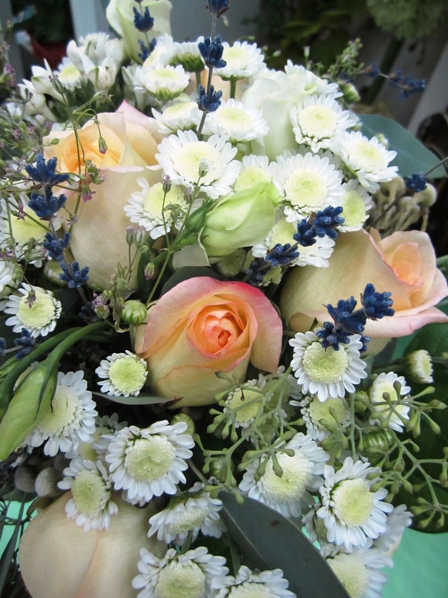 свадебный букет в рустик стиле - фото 6517968 Flora - Цветочная студия 