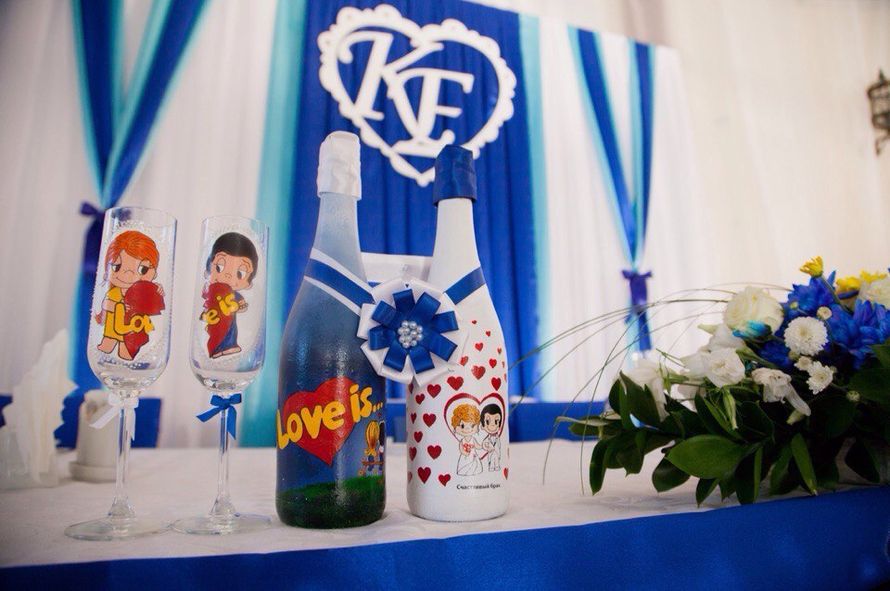 Фото 7844086 в коллекции бутылки для свадьбы - Cвадебный стилист Юлия Суруджиева