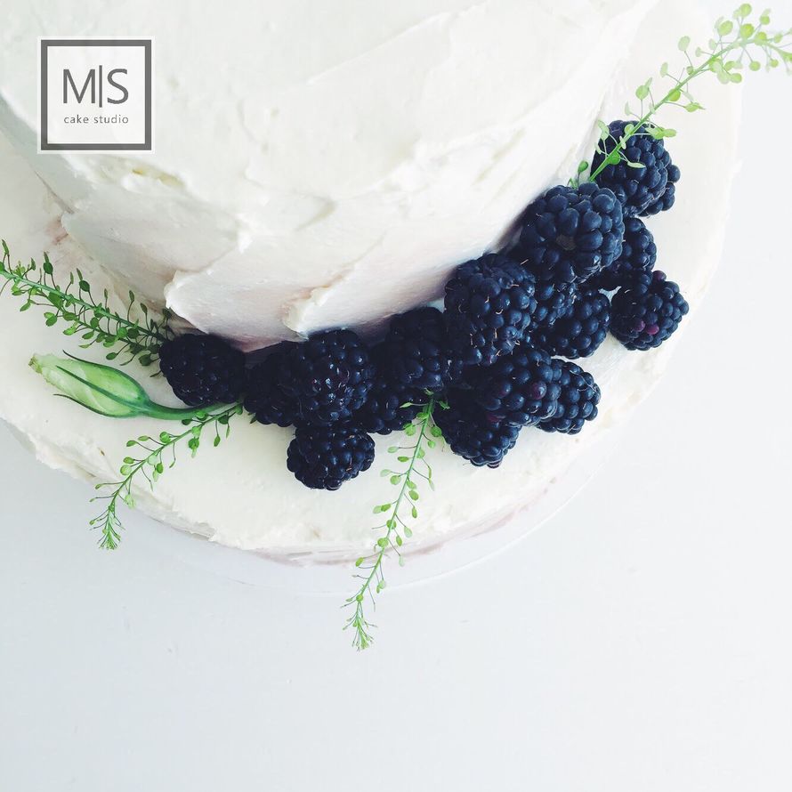 M|S cake studio || wedding cheesecake in cake with blackberry  - фото 6609132 MIS cake studio