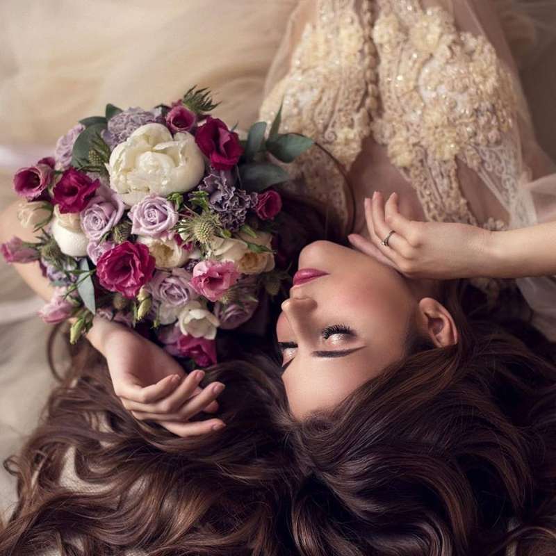 Букет невесты из пионовидных роз - фото 18457988 Цветочная мастерская Татьяны Кудряшовой