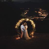 Ночная церемония в Черногории