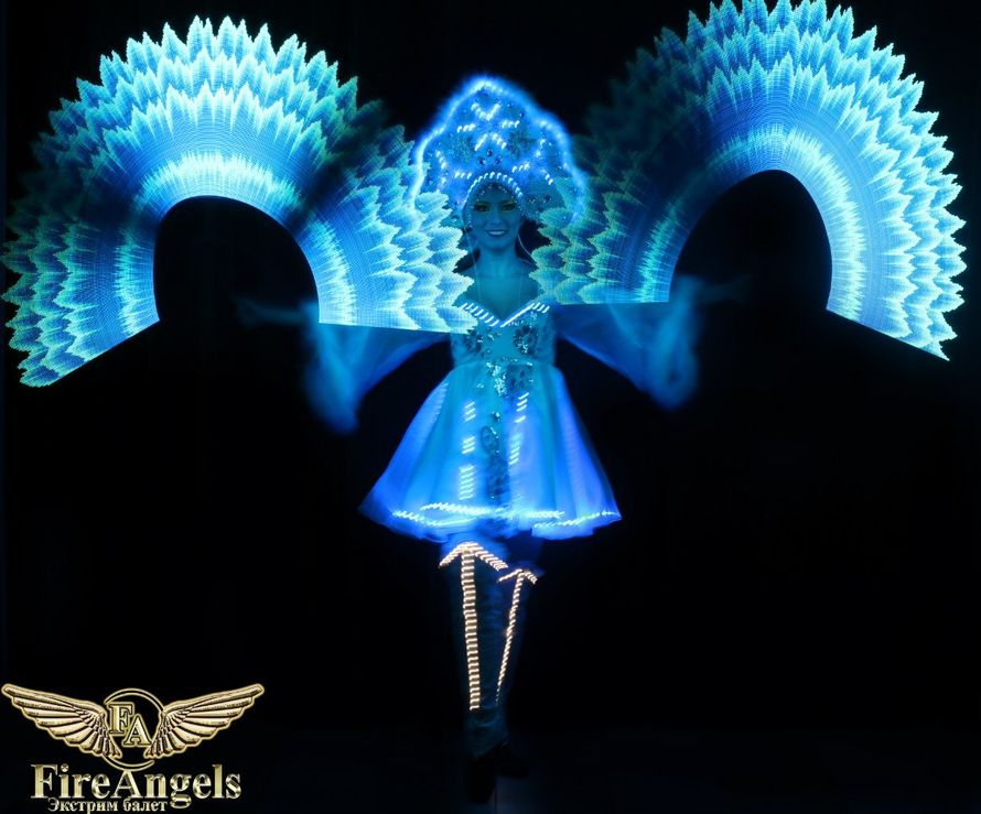 Фото 7887410 в коллекции Световое шоу Fireangels - Экстрим балет Fireangels