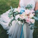 Розово-голубая свадьба
Мини-отель Таежный
Букет невесты