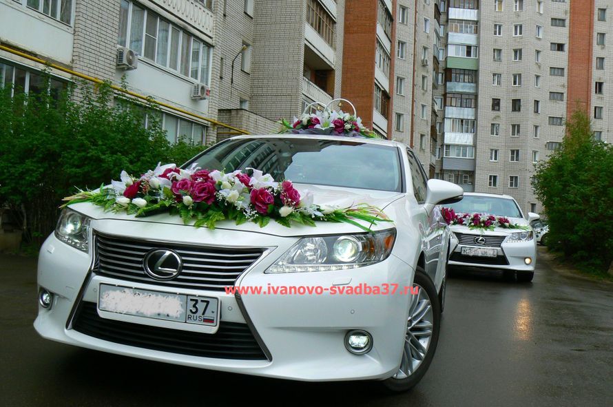 Фото 9324640 в коллекции Свадебный кортеж Lexus ES 250 - "Свадебный поезд" - аренда транспорта