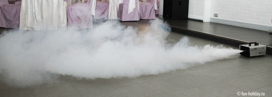 Генераторы дыма и мыльных пузырей в аренду