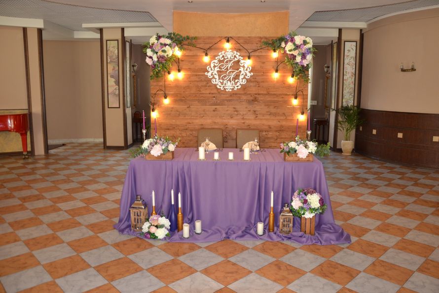 Лавандовая свадьба в БонТон - фото 17237374 Kalibridm - студия декора и флористики