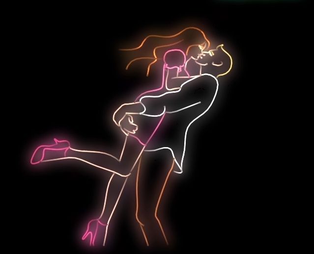 Лазерное анимационное шоу Love story