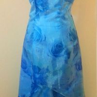 Платье "Голубая роза"