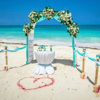 VIP свадьба в Доминикане Tiffany стиль