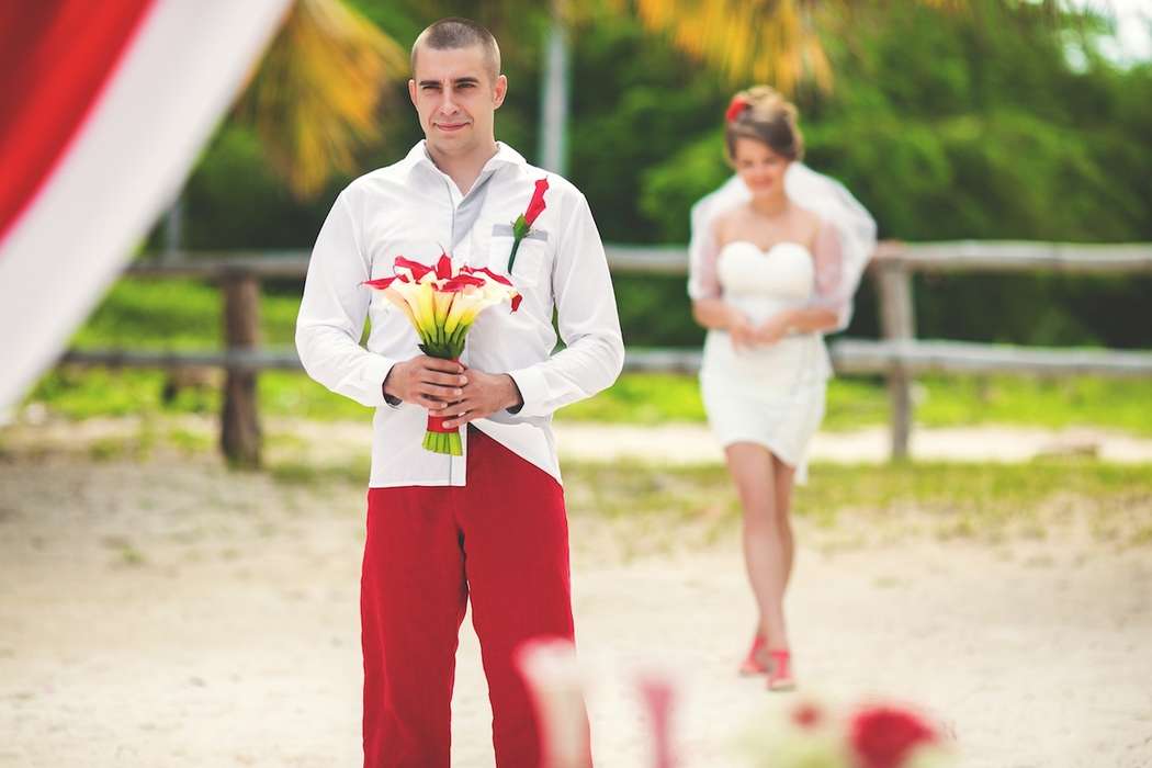 Фото 10618044 в коллекции Свадебная церемония в цвете страсти {Виктория и Антон} - Caribbean Wedding - свадьба в Доминикане