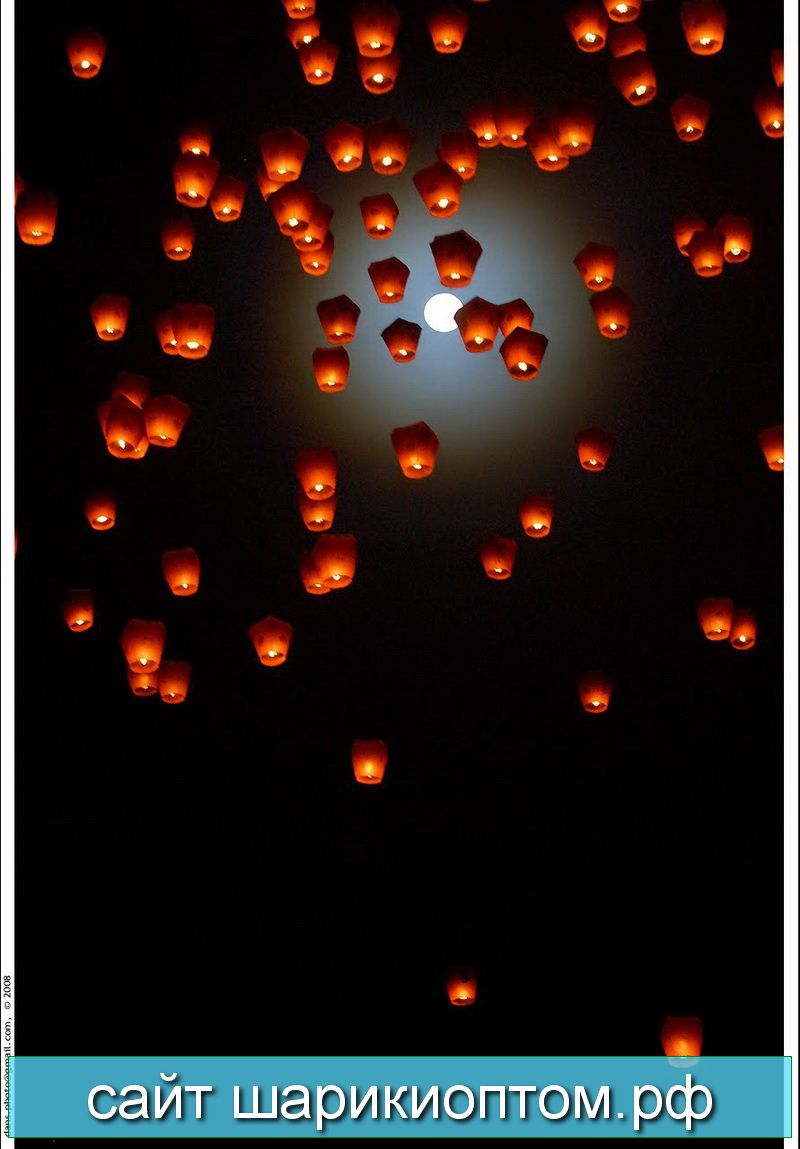 Фото 974823 в коллекции Небесные фонарики желаний - Летающие фонарики - шоу фонариков