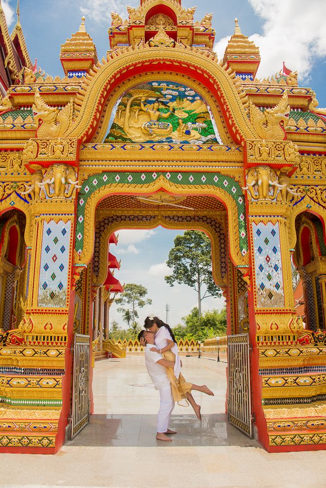Art De Charme. Свадебная церемония в буддистском храме в Паттайе, Тайланд - фото 16250098 Art de charme - фотосъёмка