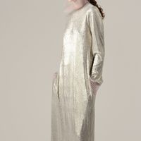 Вечернее платье Инара серебро