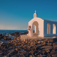 Организация свадьбы, венчание на Крите в Греции. Фотосессия. Стилист. Видеосъемка. Фотограф Катерина Романова