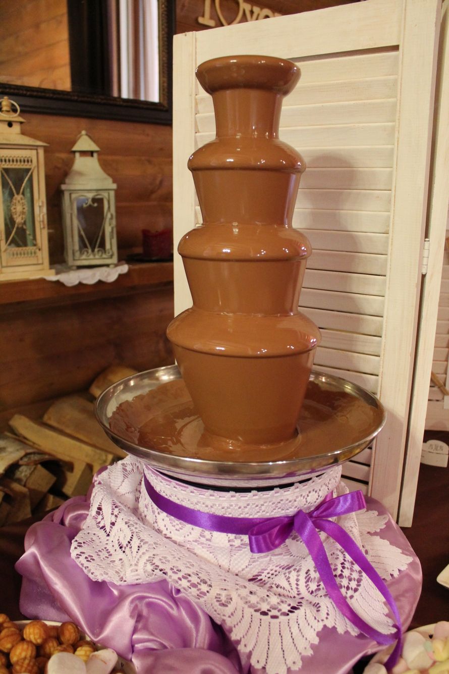 Шоколадный фонтан в аренду, 3 часа