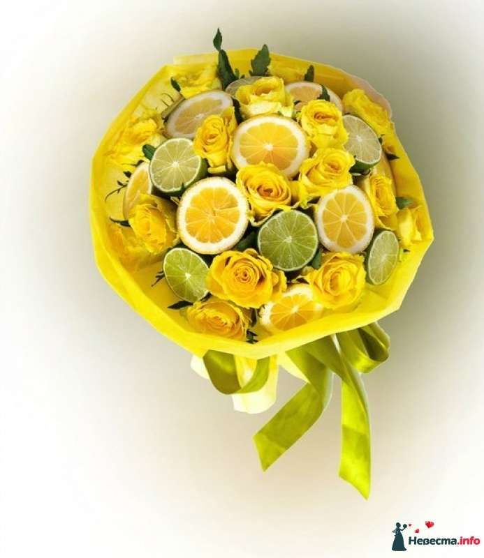 Букет "Лимон Невесты",3000рублей - фото 494593 "Вкус и цвет" - Букеты из фруктов