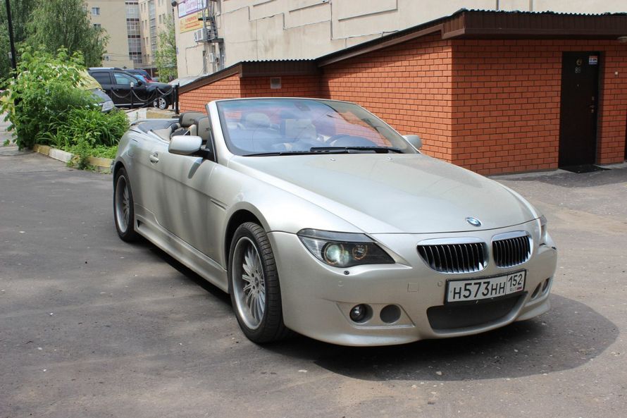 BMW 6 CONVERTIBLE, золотистая - фото 13986300 Транспортная компания "Алмаз авто"