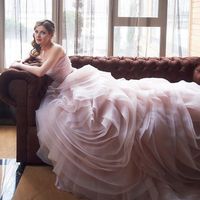 Невеста Наталья в платье "Шепот розы" 

