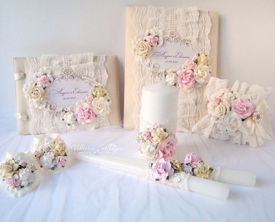 Свадебный набор в цвете айвори - фото 15598614 Невеста01