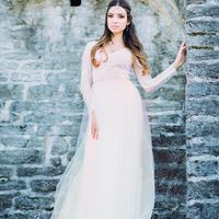 Свадебное платье "Магия сапфировой розы"