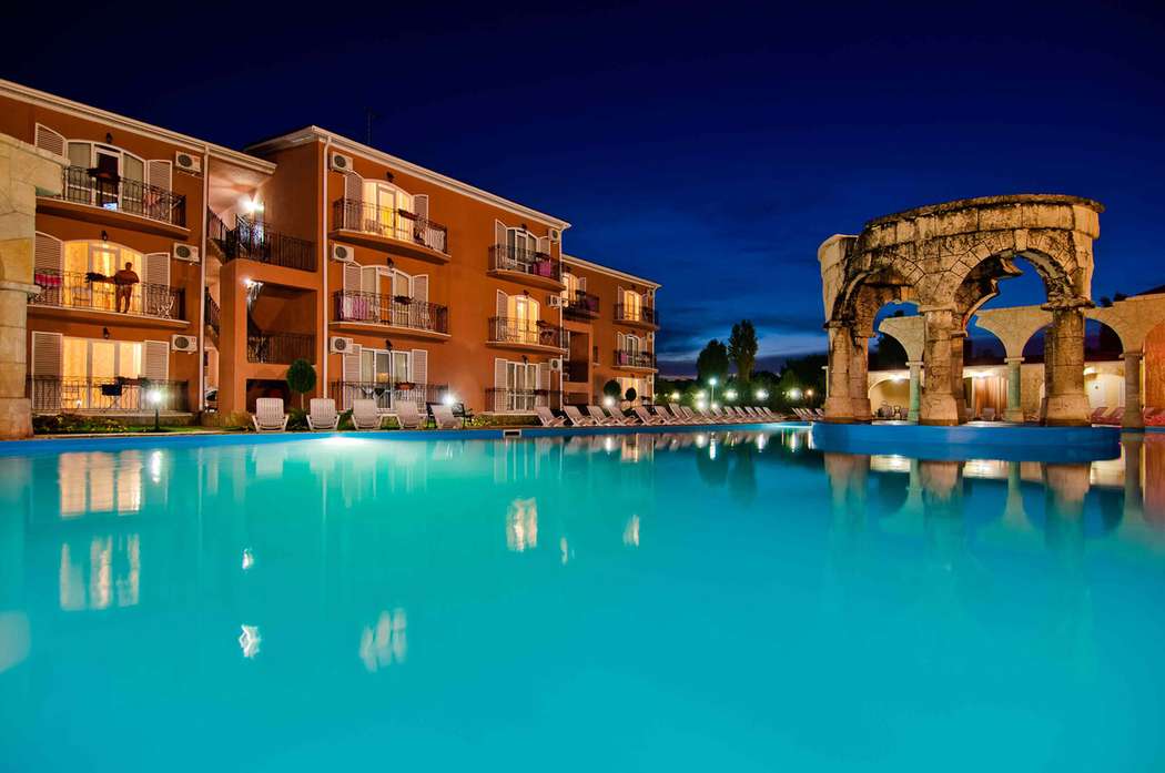 открытый бассейн с водопадом - фото 15077308 Alean Family Resort & Spa Riviera - место проведения торжества