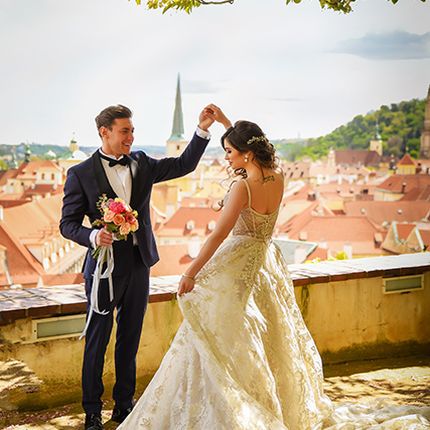 Свадебная фотосессия в Праге 