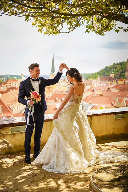 Свадебная фотосессия в Праге 