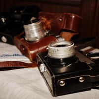 Аренда старых фотоаппаратов для декора