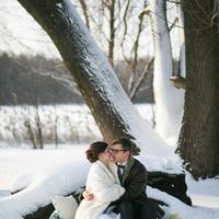 Оформление свадебной фотосессии в бирюзовом цвете.