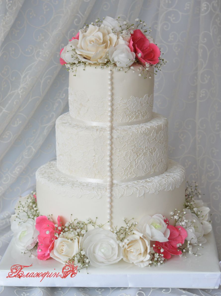 Фото 16746212 в коллекции Весільні торти - БлажерінА - домашня кондитерська