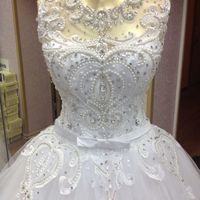 Пышное свадебное платье в стиле "Рококо"