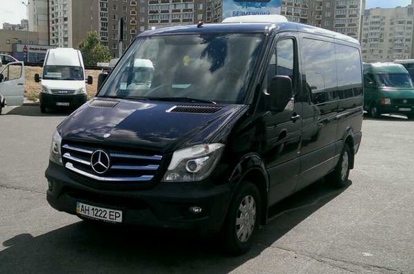 277 Микроавтобус Mercedes Sprinter 316 NEW чёрный VIP