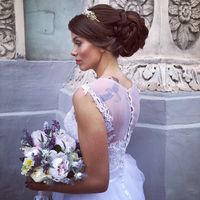 Образ невесты - макияж + прическа