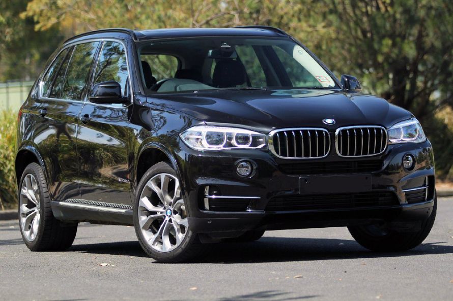 BMW X5 2014, черный в аренду, 1 час