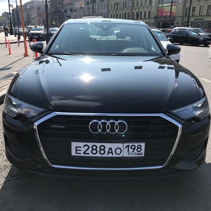 Audi A6 2018 в аренду, 1 час 