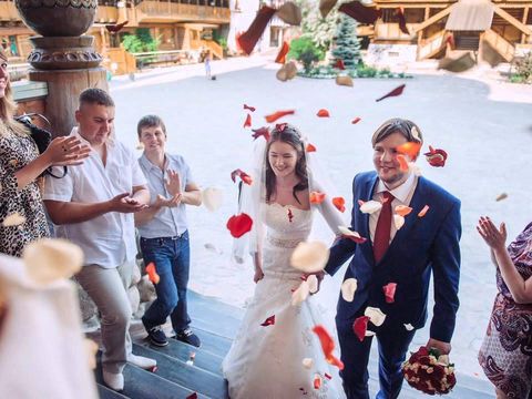 Свадьба в отеле Ритц и ресторане Боярский в Измайловском вернисаже
