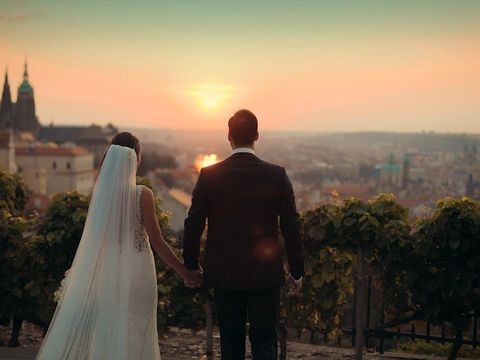 Красивые свадьбы в Праге от видеографа Отабек Джураев