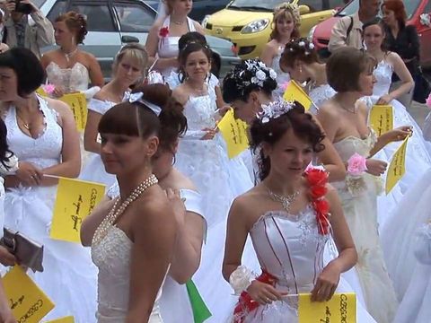 Парад невест. Северодвинск 2010.
