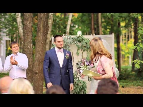 Выездная церемония бракосочетания Федора и Кристины.Выездной регистратор Ирина Соколова.