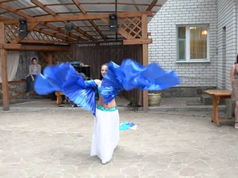 Восточный танец вейлы+крылья