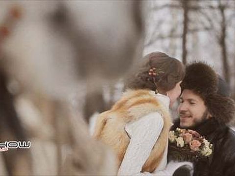 Зимняя "лисья" свадьба Димы и Ники, 25.01.15
