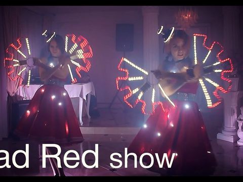 Световое шоу Mad Red на свадьбу | Ростов | GOF show
