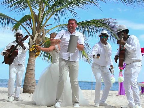 SunWedding - Свадьба в Доминикане. Wedding in Dominicana 23.10.2015. Кабеза Катя и Юрий