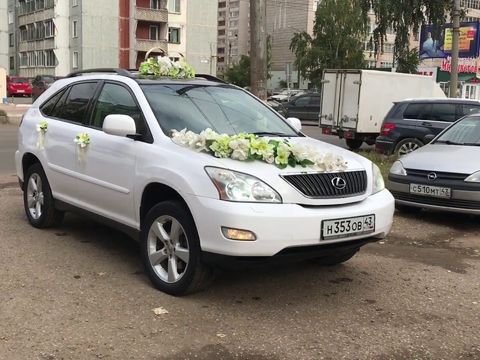 Лексус на свадьбу в Кирове