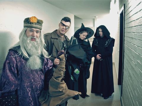 "Harry Potter", backstage. Novosibirsk, 2016.